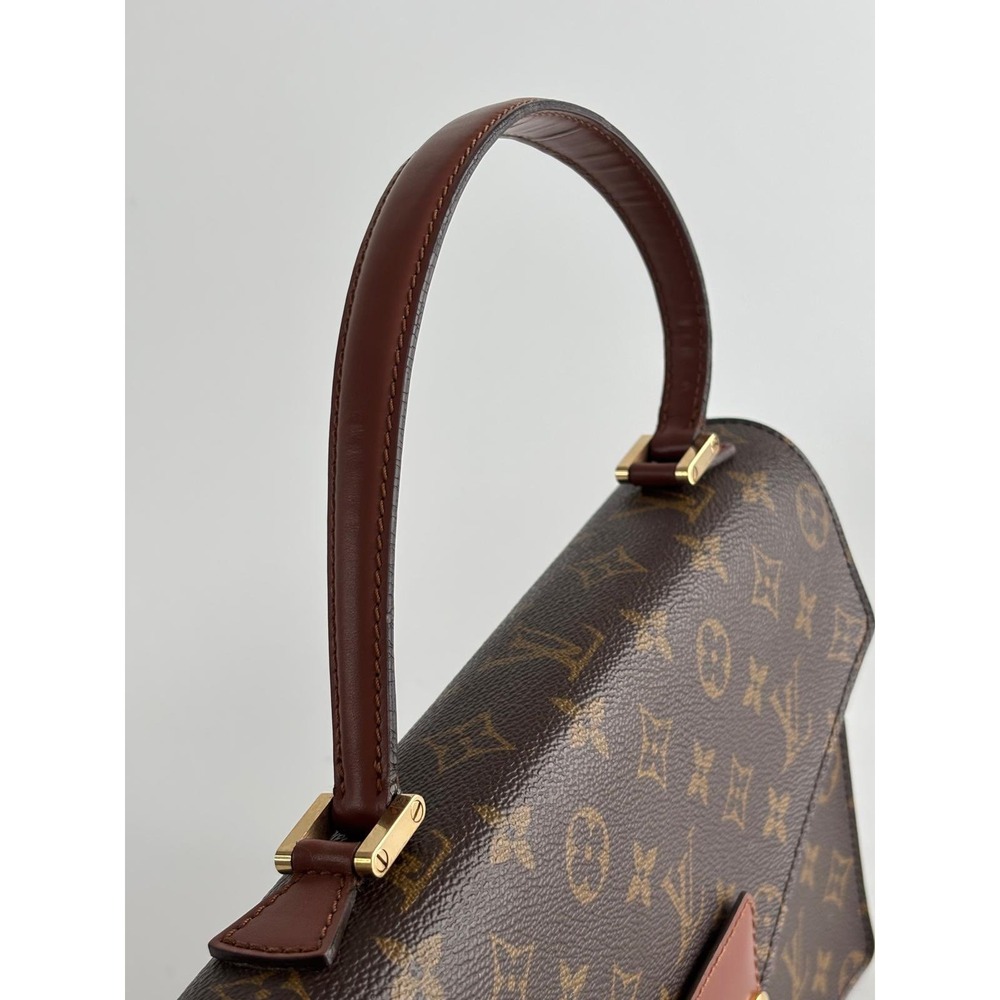 Louis Vuitton Monogram Concorde Handbag Brown Canvas Vintage M51190 Top Handle - Picture 6 of 13